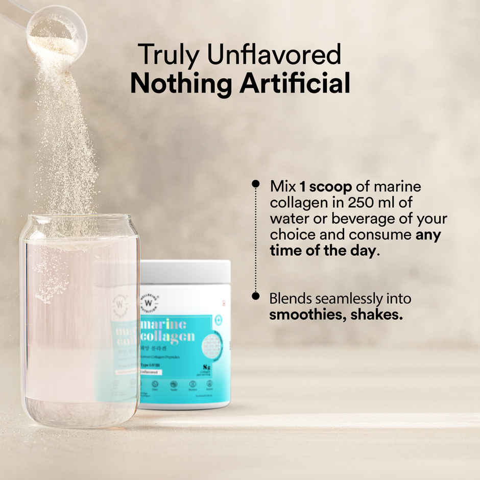 Wellbeing Nutrition Pure Korean Marine Collagen Supplements for Women & Men