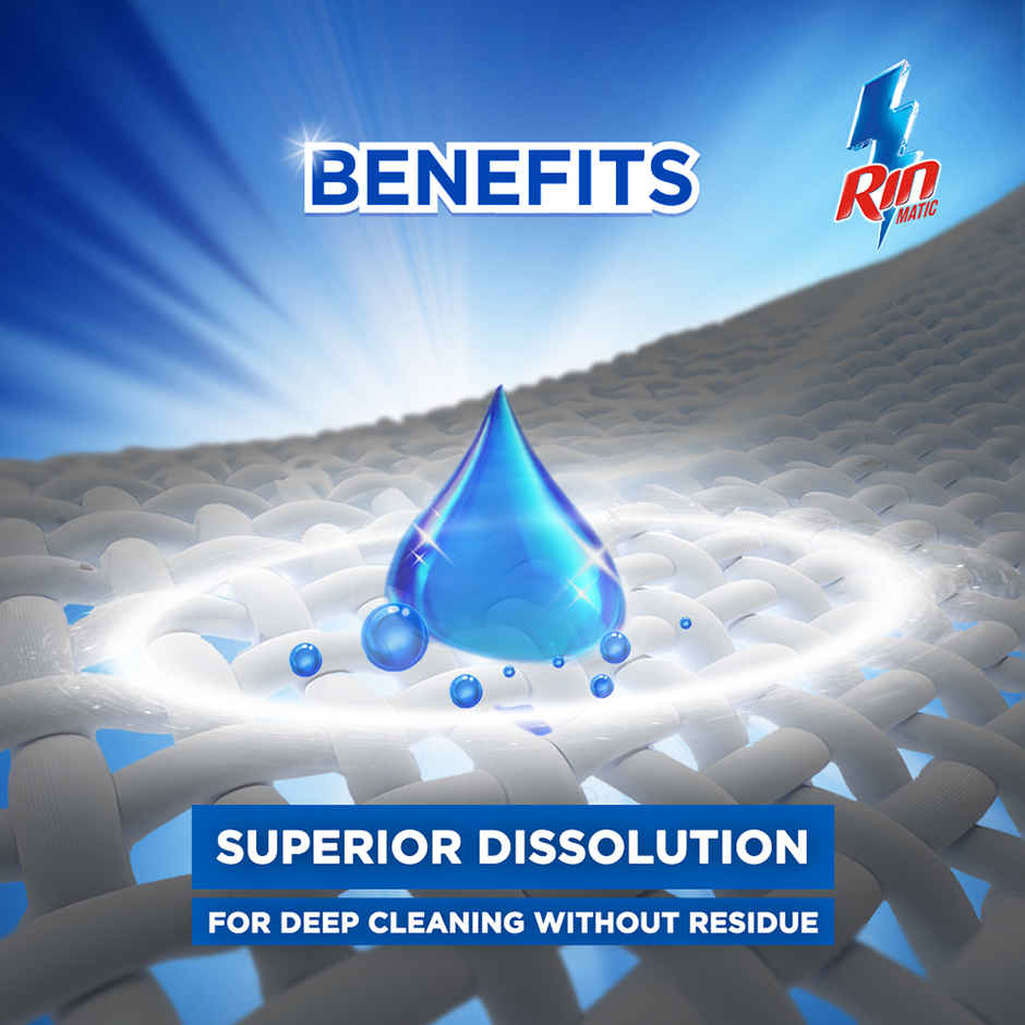 Rin Matic Top Load Detergent Liquid | Pouch