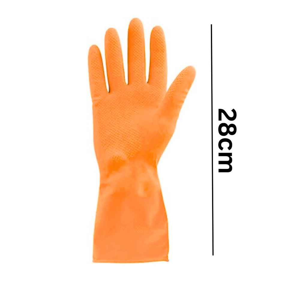 Se7en Heavy Duty Reusable Household Hand Gloves(Colour May Vary)