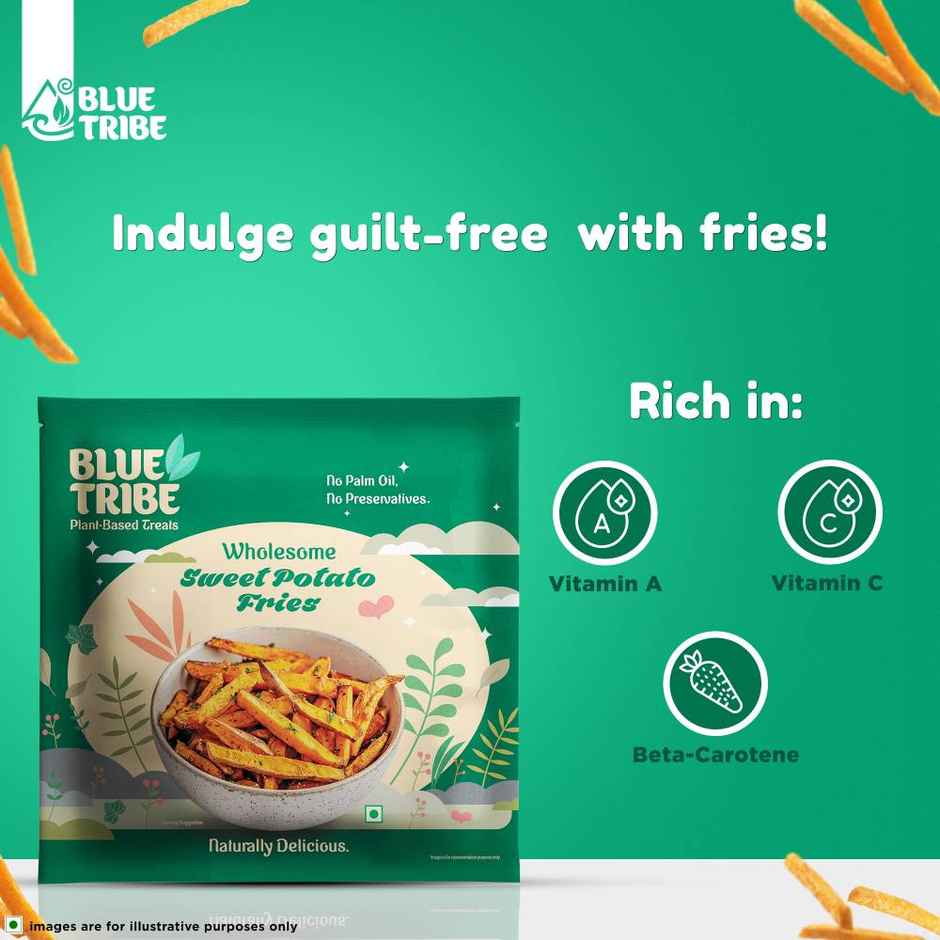 Blue Tribe Foods No Palm Oil Sweet Potato Fries