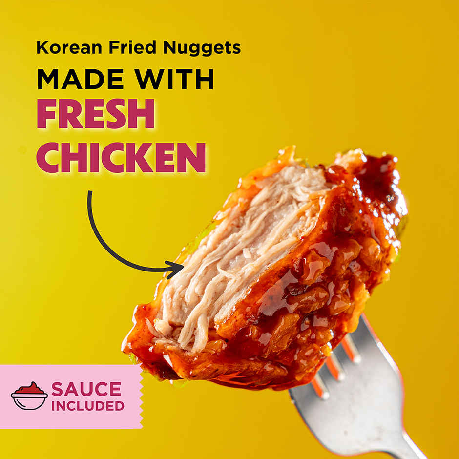 Prasuma Crunchy Chicken Momos - Kurkure Momos(380gms) & Prasuma Korean Fried Chicken - Spicy K-Bbq(275gms) Combo