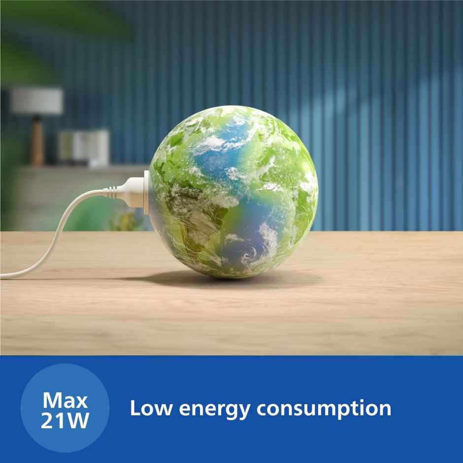 Philips AC0920 Smart Air Purifier for Home| HEPA Filter| Filter Life Upto 9000 Hrs ,Covers upto 300 sqft|Removes 99.97% of Viruses,Allergens,Dust and PM2.5 - White