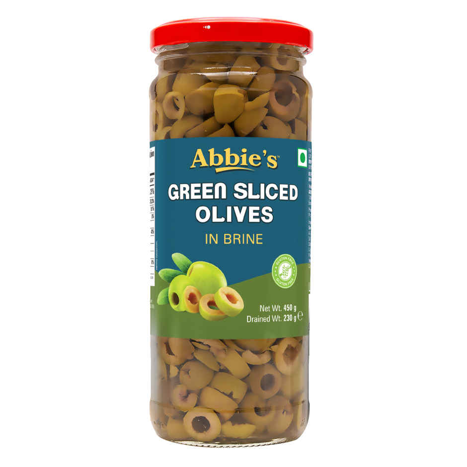 Abbie's Green Sliced Olives