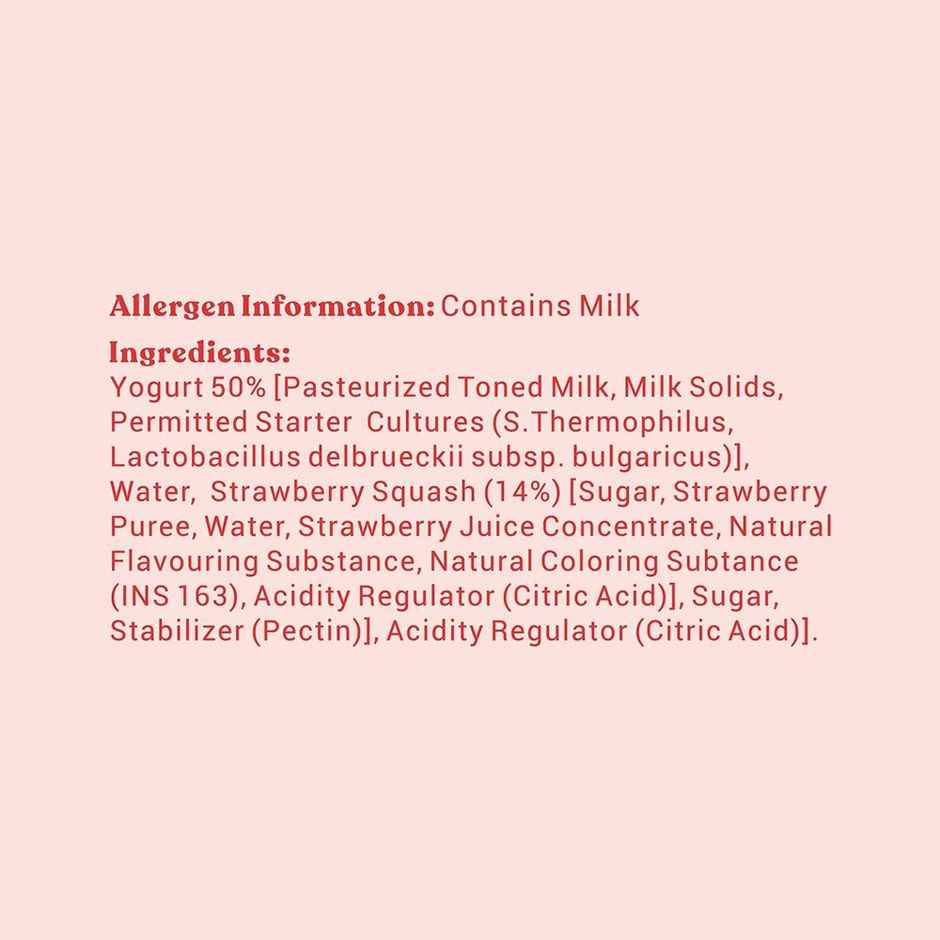 Joi Farm Strawberry Yogurt Probiotic Smoothie Combo