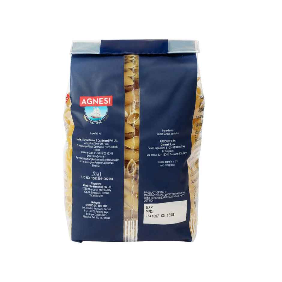 Agnesi Penne Rigate Pasta N 19