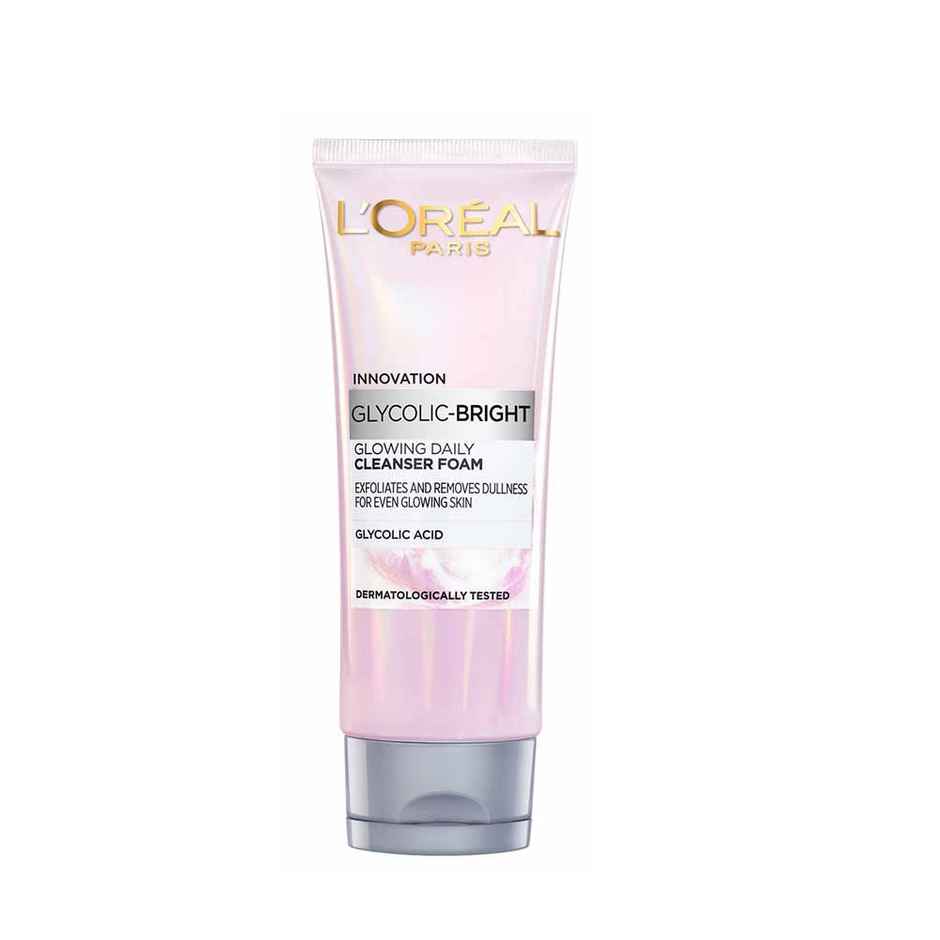 L'Oreal Paris Glycolic Bright Daily Foaming Face Cleanser Glycolic Acid Face Wash