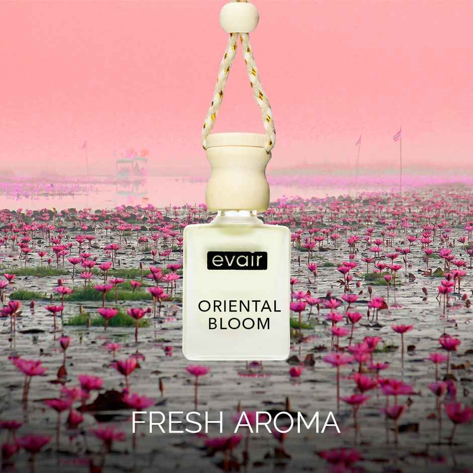 Evair Oriental Bloom Hanging Car Air Freshener - 10 ml