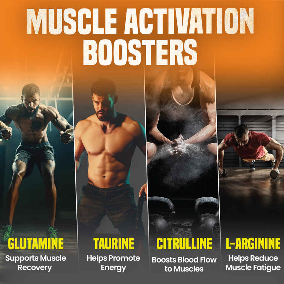 Fast&Up BCAA with Glutamine, Arginine & Citrulline Orange Flavour