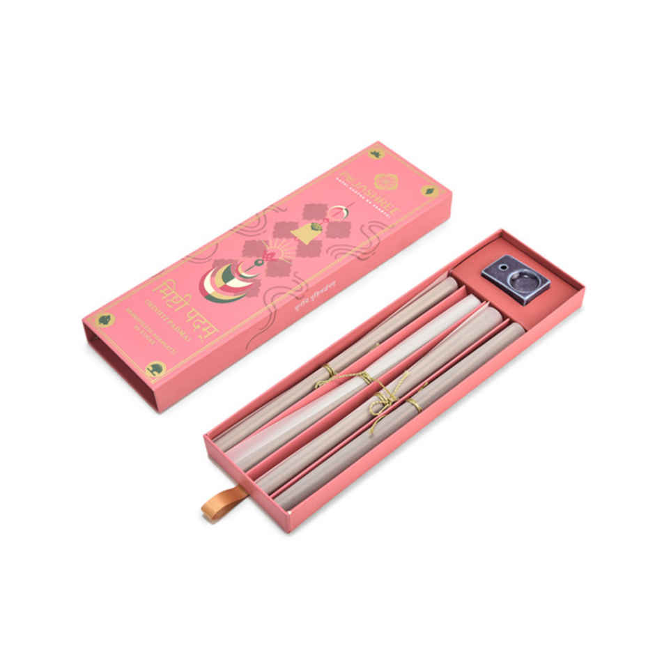 Pujashree Bambooless Agarbatti Mishti Padma | 8 Inches