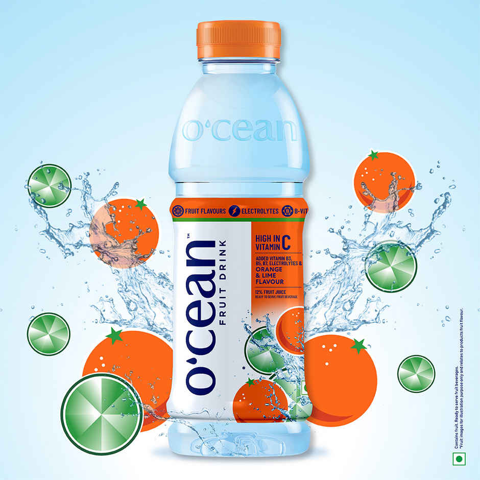 O'cean Beverages Orange and Lime Flavoured Water