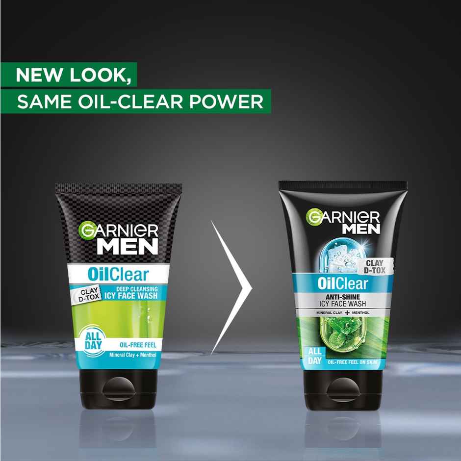 Garnier Men Oil Clear Face Wash