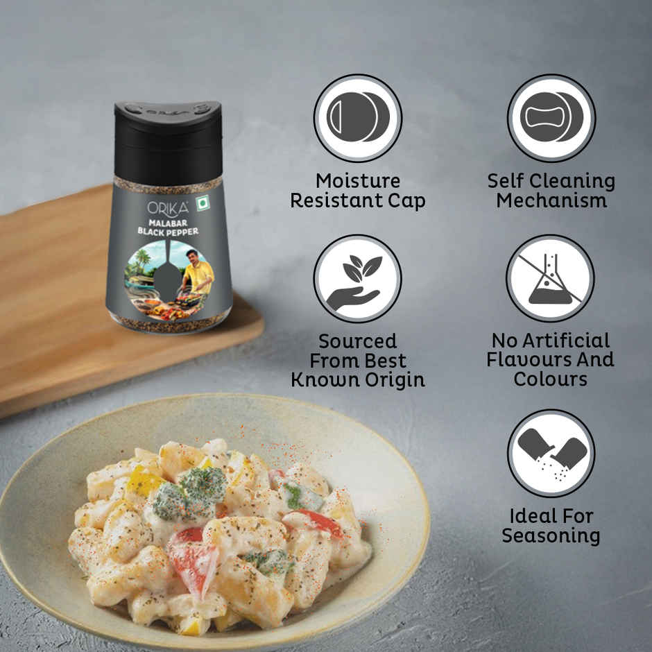 Orika Malabar Black Pepper | Kalli Mirch Powder