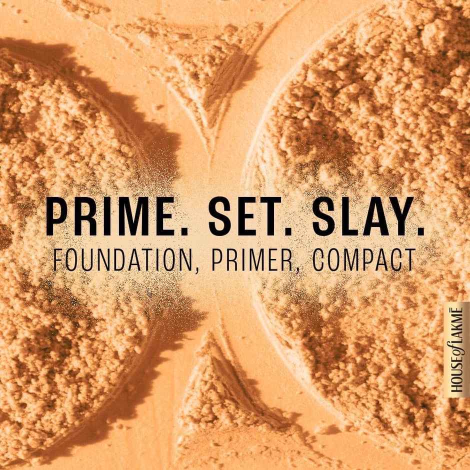 Lakme Powerplay Priming Powder Foundation 3-In-1 Lasting Matte - Honey Dew