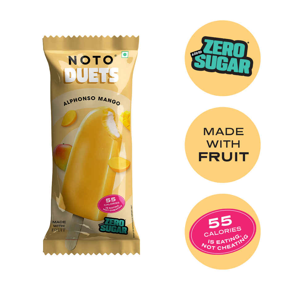 Alphonso Mango Duet Ice Cream