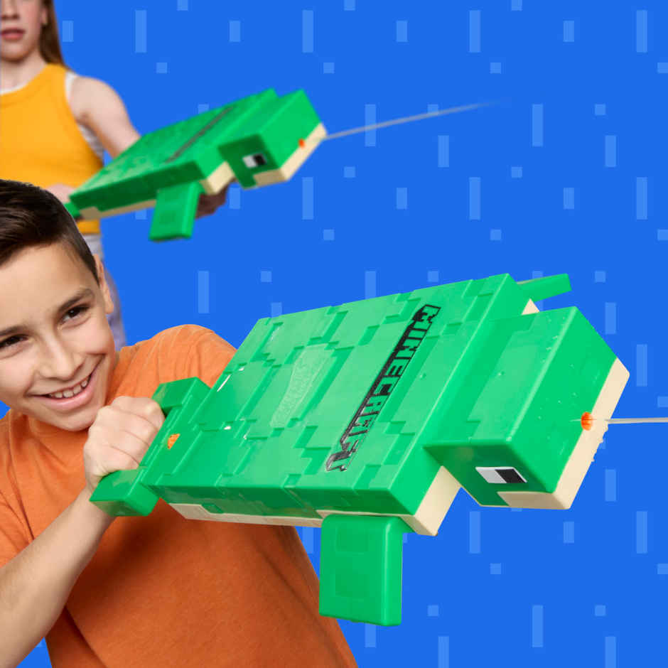 Hasbro Nerf Super Soaker Minecraft Turtle