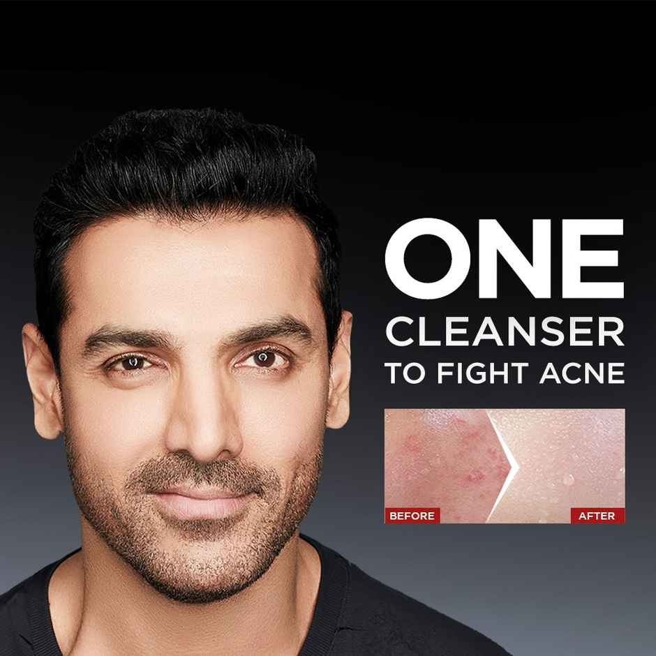 Garnier Men Acno Fight 6 In 1 Pimple Clearing Face Wash Tube