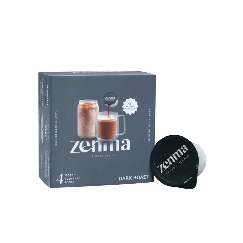 Zenma Frozen Espresso Shots - Dark Roast Coffee Pods