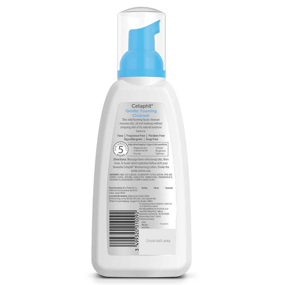 Cetaphil Gentle Foaming Cleanser