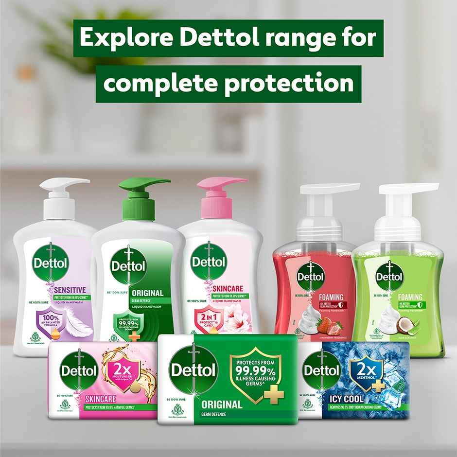 Dettol Antiseptic Liquid For First Aid - Surface Disinfection And Personal Hygiene
