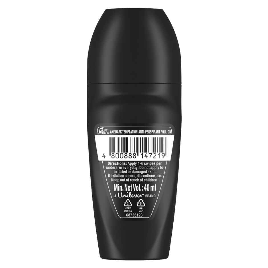 AXE Dark Temptation Antiperspirant Deodorant Roll On For Men