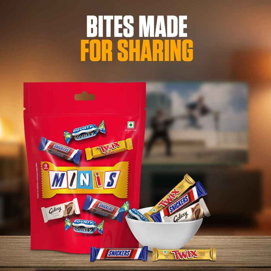 Snickers Best of Minis Assorted Chocolates Mini Pack Combo