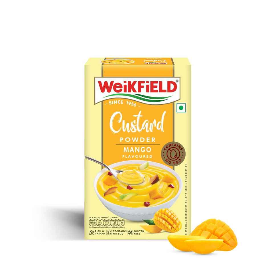 Weikfield Custard Powder Mango Flavoured Carton