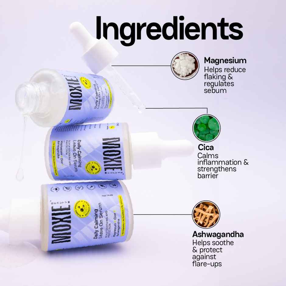 Moxie Beauty Daily Calming Leave On Serum