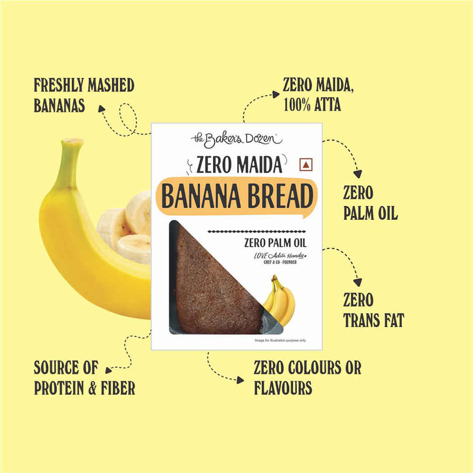 The Baker's Dozen Banana Bread Wholewheat Combo