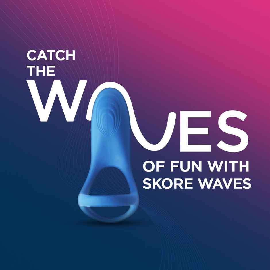 Skore Waves Mutual Satisfaction Vibrating Ring Massager