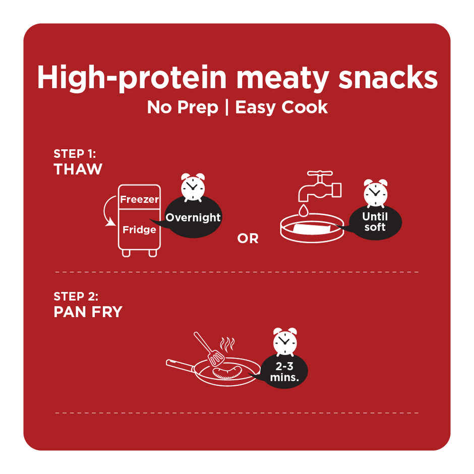 Prasuma Frozen Pork Breakfast Bacon(300gms) & Prasuma Frozen Pork Sausage(250gms) Combo