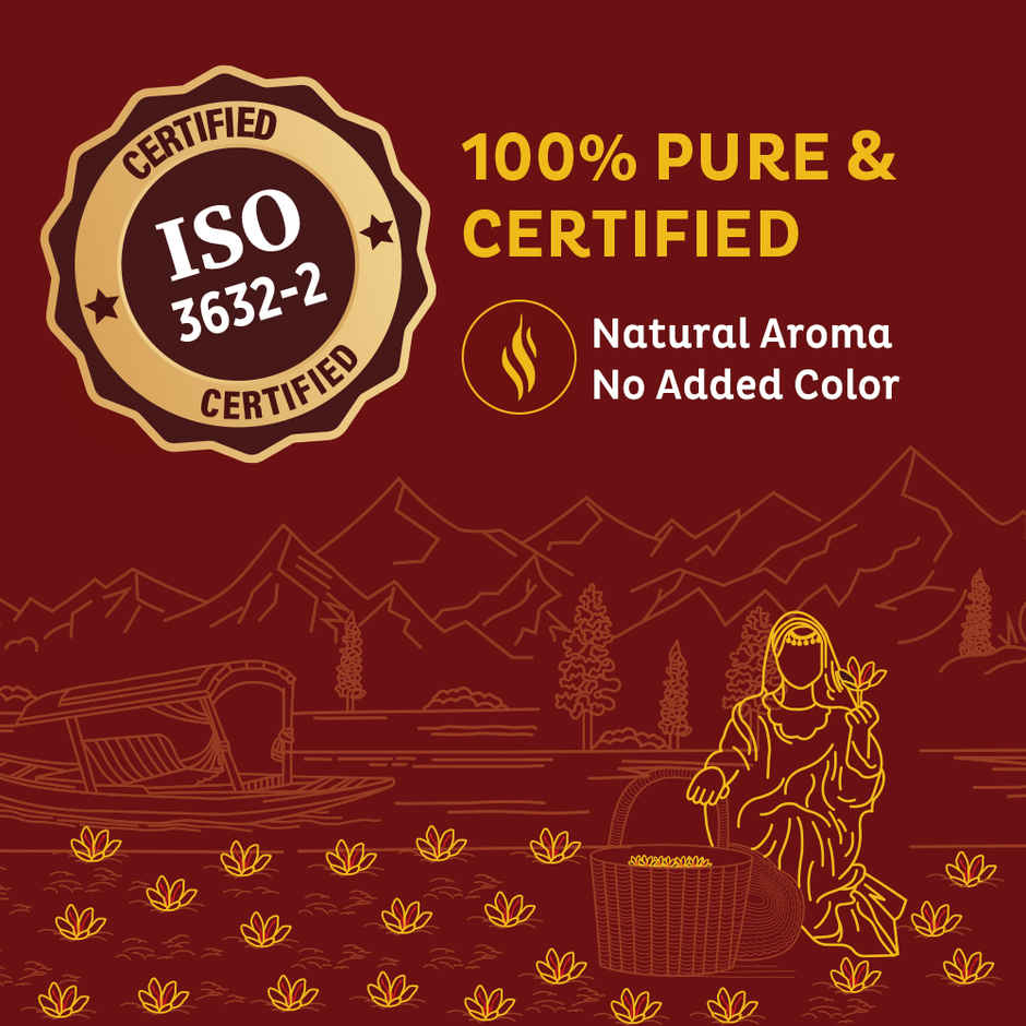 Orika Kashmiri Pampore Saffron | Kesar