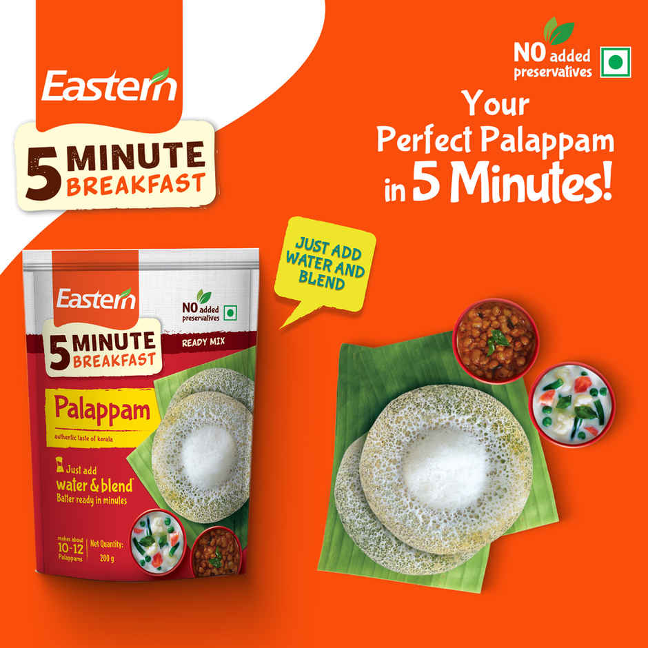 Eastern 5 Min Instant Breakfast Palappam Ready Mix