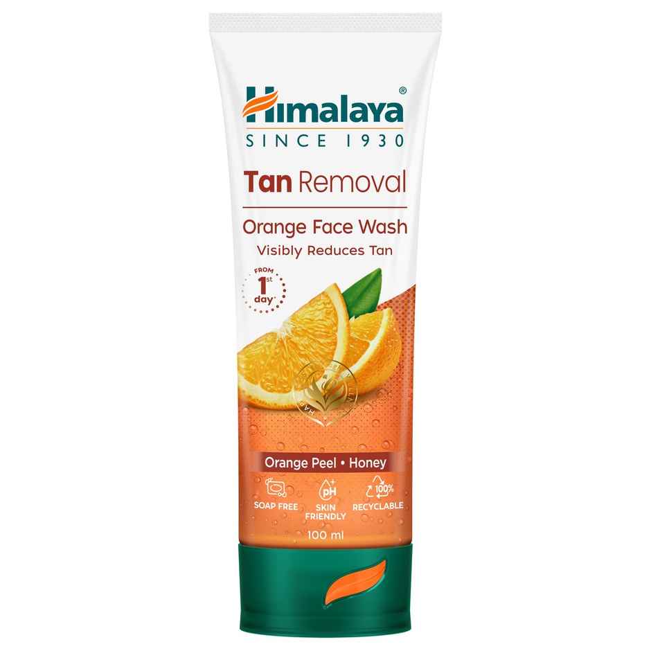 Himalaya Wellness Company Tan Removal Orange Face Wash
