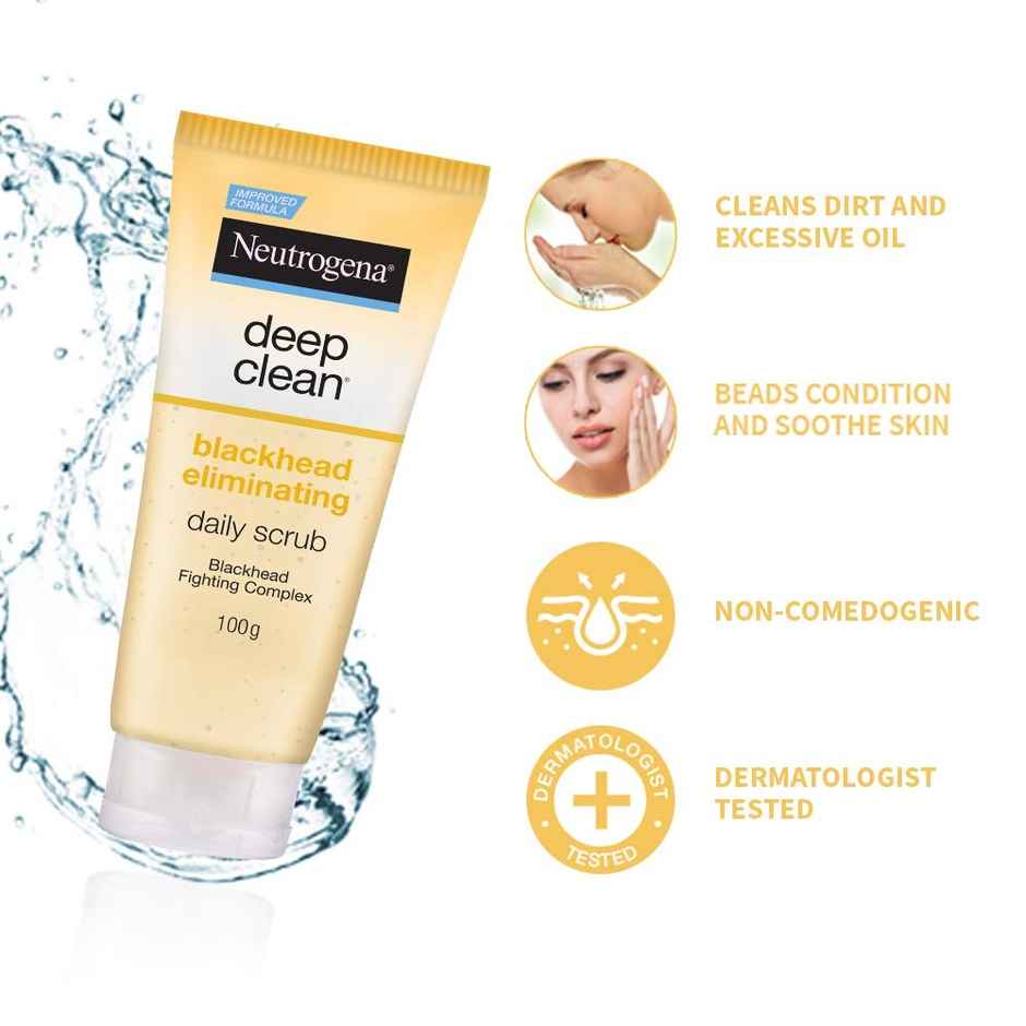 Neutrogena Deep Clean Blackhead Eliminating Daily Scrub