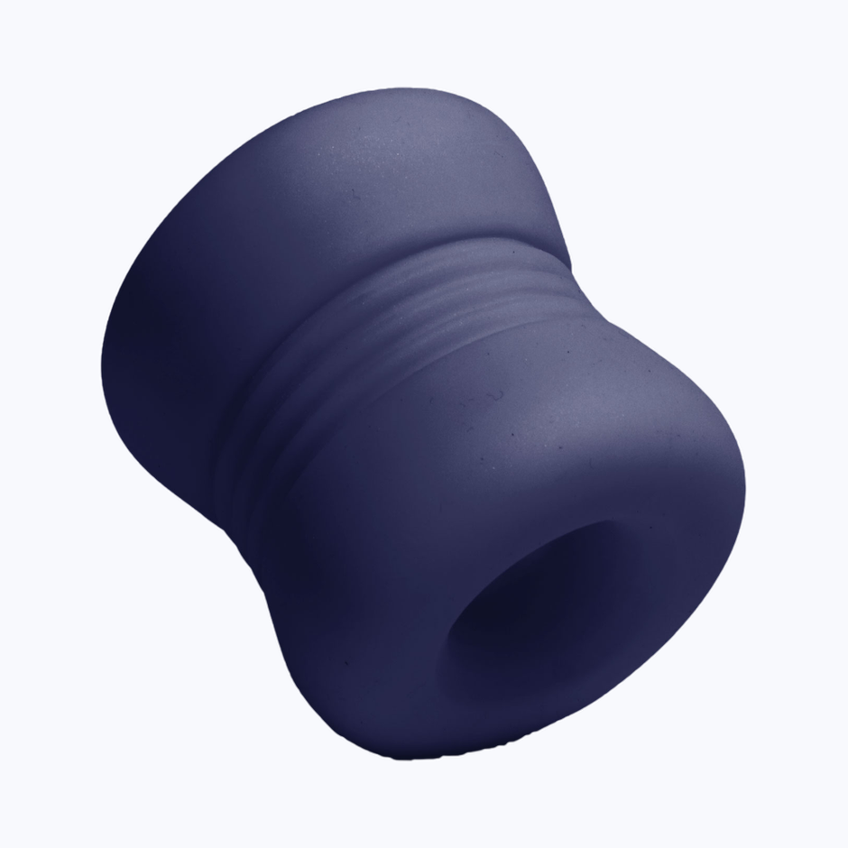 MyMuse Jack Flexible Stroker Personal Massager - Dotty Blue