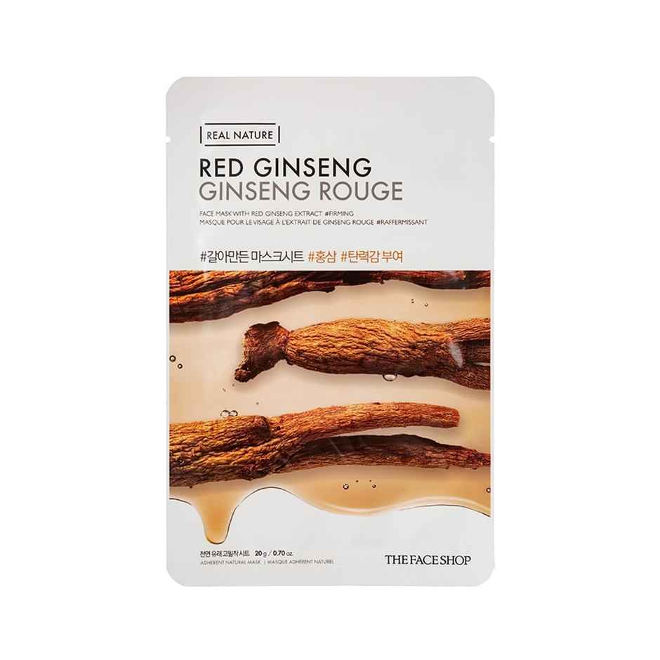 The Face Shop Real Nature Red Ginseng Face Mask