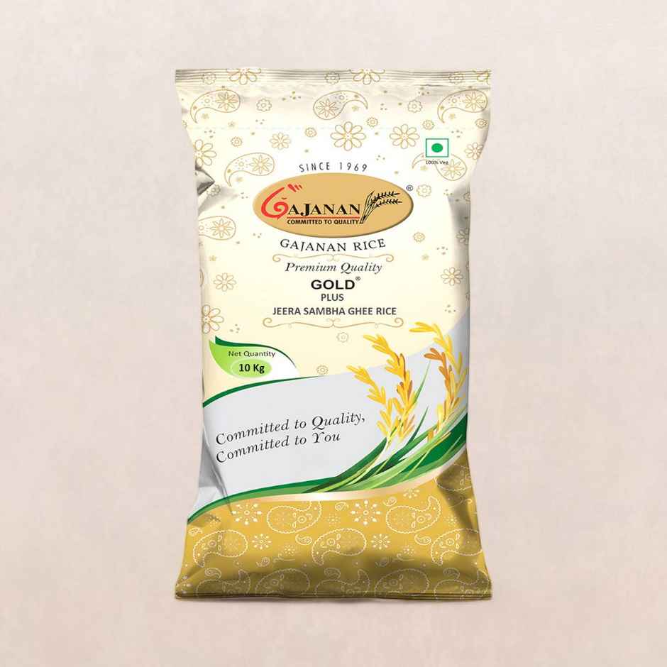 Gajanan Jeera Sambha Ghee Rice | Aged