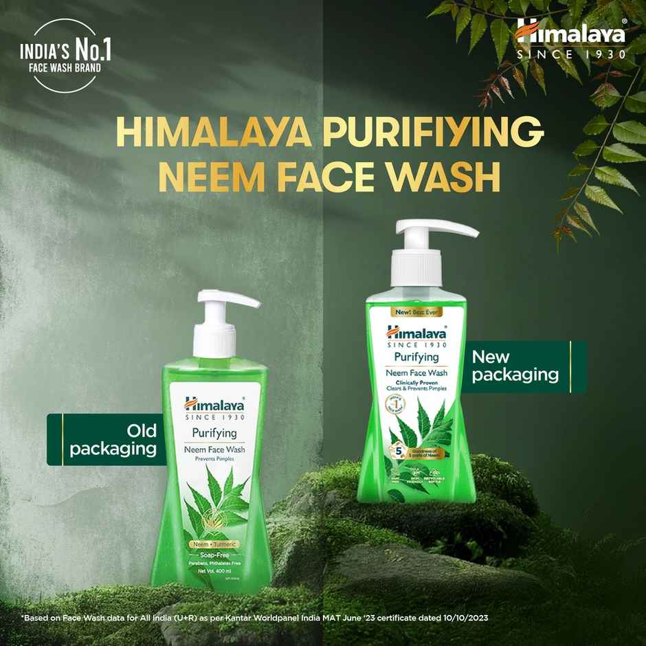 Himalaya Purifying Neem Face Wash Combo