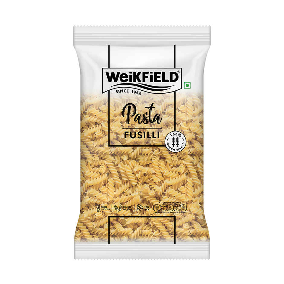 Weikfield Fusili Pasta | Premium Quality Wheat Pouch