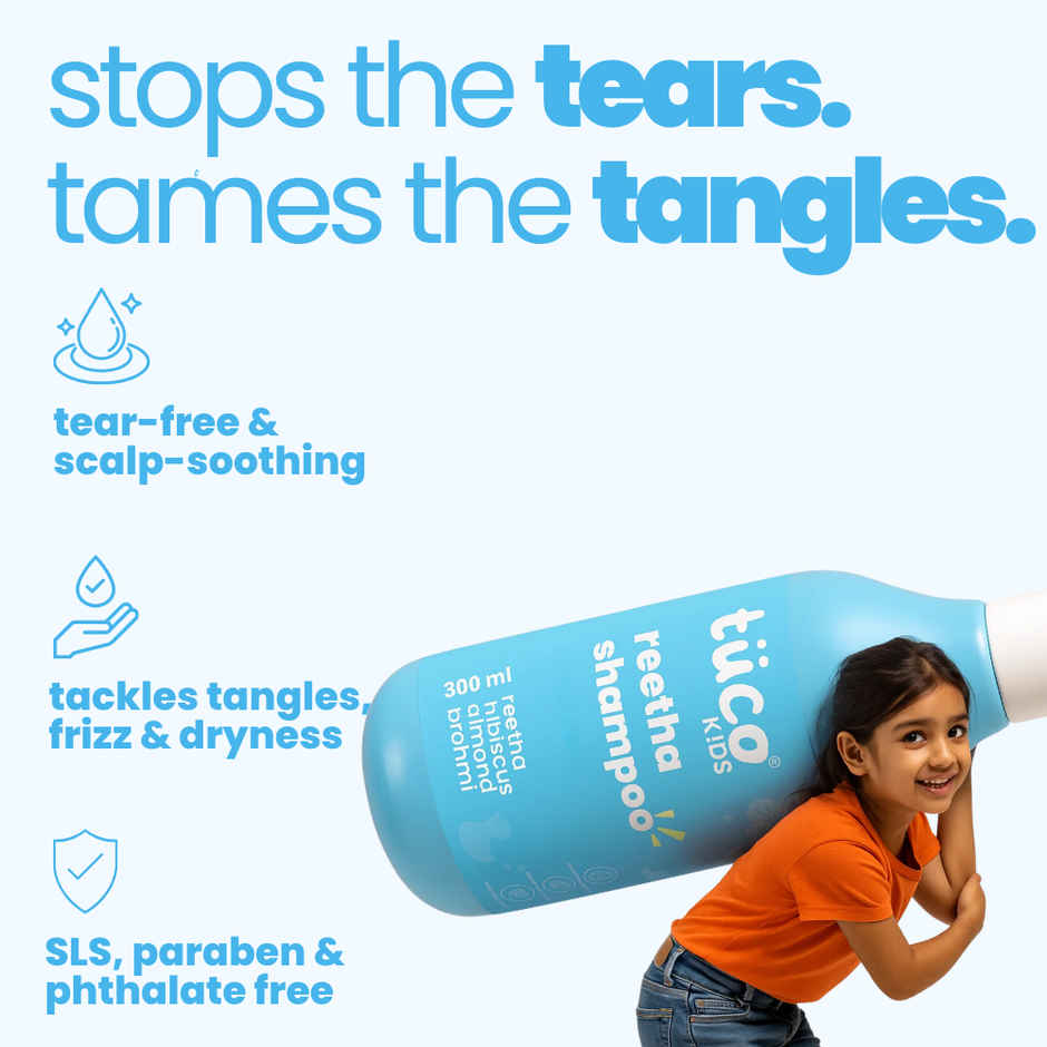 Tuco Kids Natural Reetha Shampoo