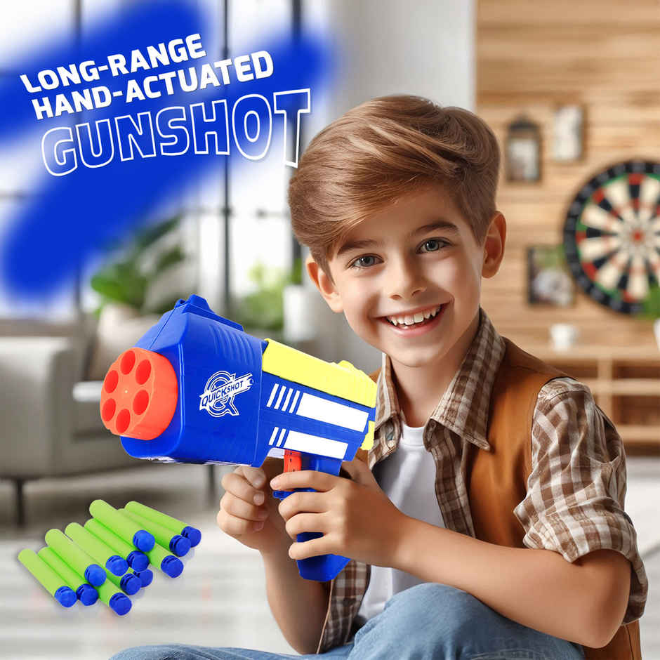 Toymaxx Bolt Dart Blaster Blue