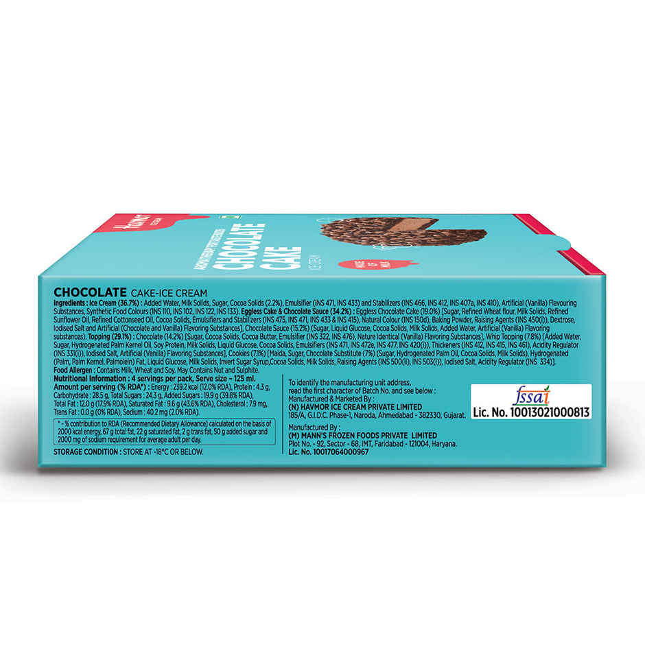 Havmor Chocolate Ice Cream Cake