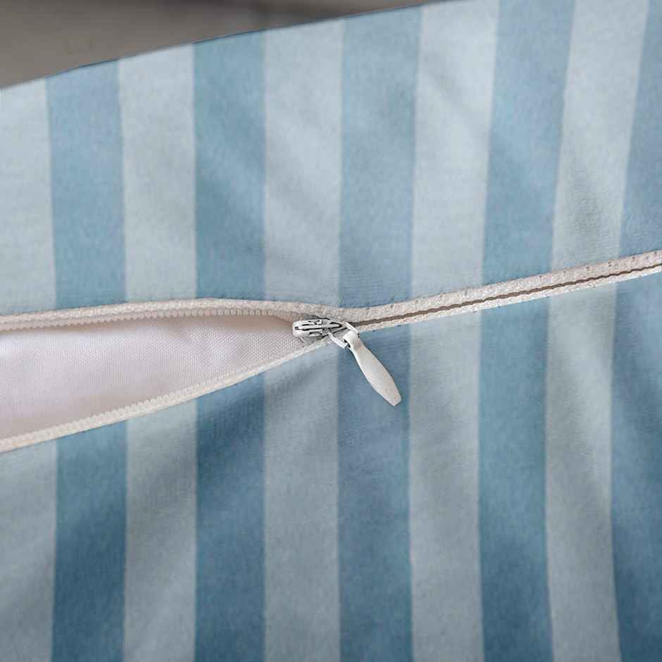 Lushomes Bolster Cushion Covers - Blue | 24 x 24 inch