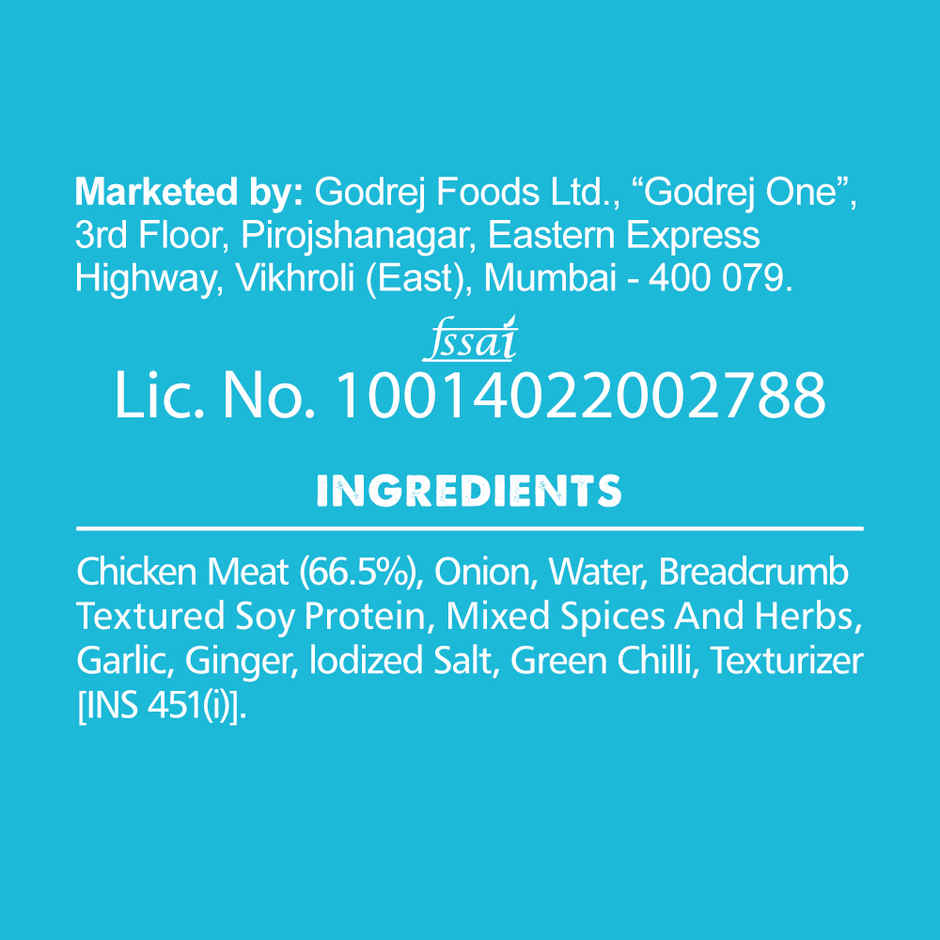 Godrej Yummiez Chicken Seekh Kabab