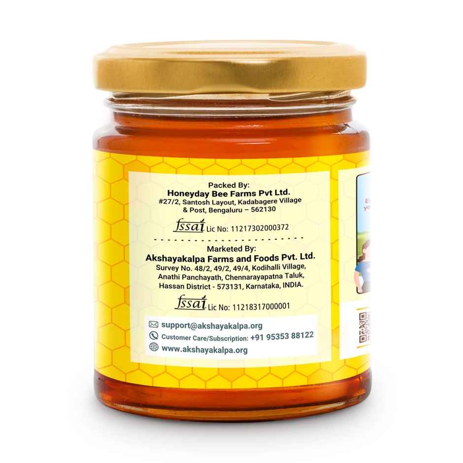 Akshayakalpa Organic Multifloral Raw Honey