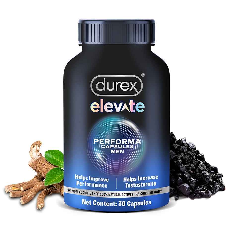 Durex Elevate Performa Shilajit Capsules For Men