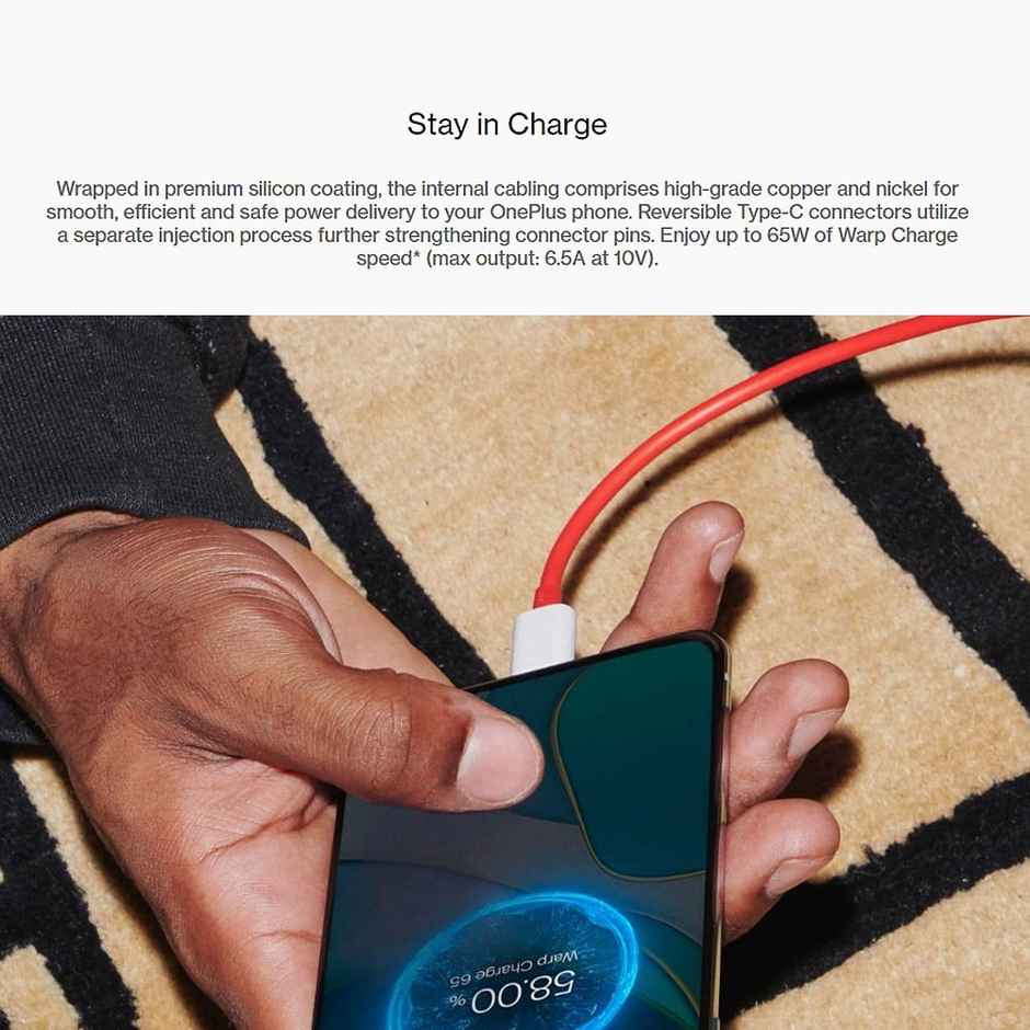 Oneplus Type-C To Type-C Cable 100Cm