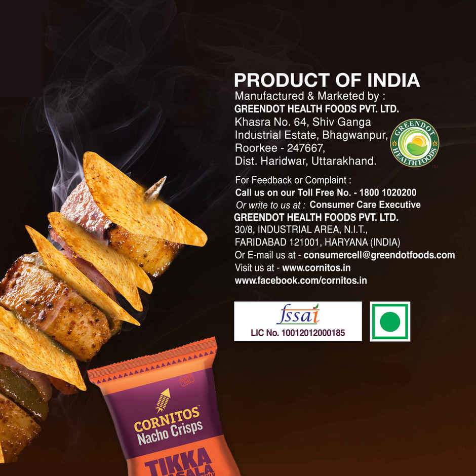 Cornitos Tikka Masala Nachos Chips