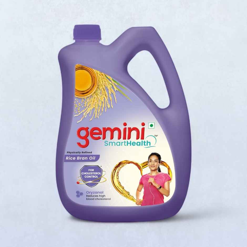 Gemini Refined Rice Bran Oil | Jar