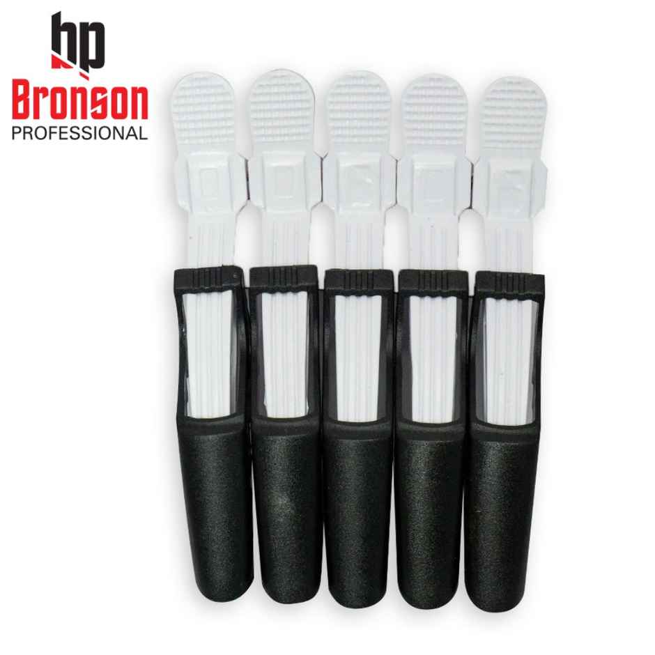 Bronson Professional Crocodile Hair Clips | 5 pcs | Color May Vary